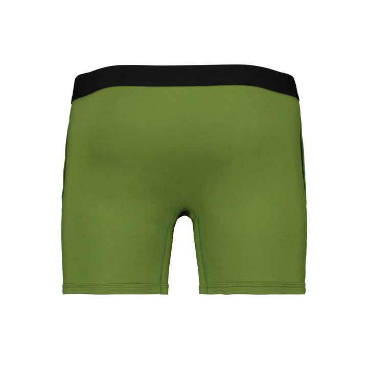 Genderneutrale boxershorts met zakken - Groen
