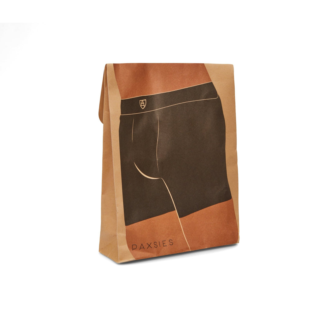 Brief Black All-In-One Packing Boxers - Paxsies
