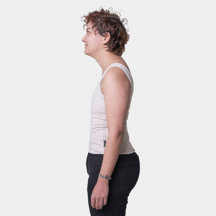 Paxsies Long Sports Binder Extra Strong - Beige - Paxsies