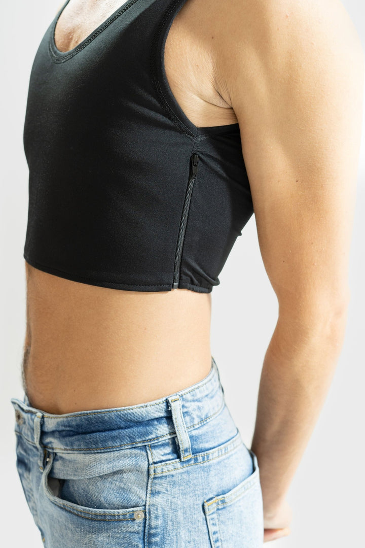Paxsies Side Zipper Binder Extra Strong - Black - Paxsies