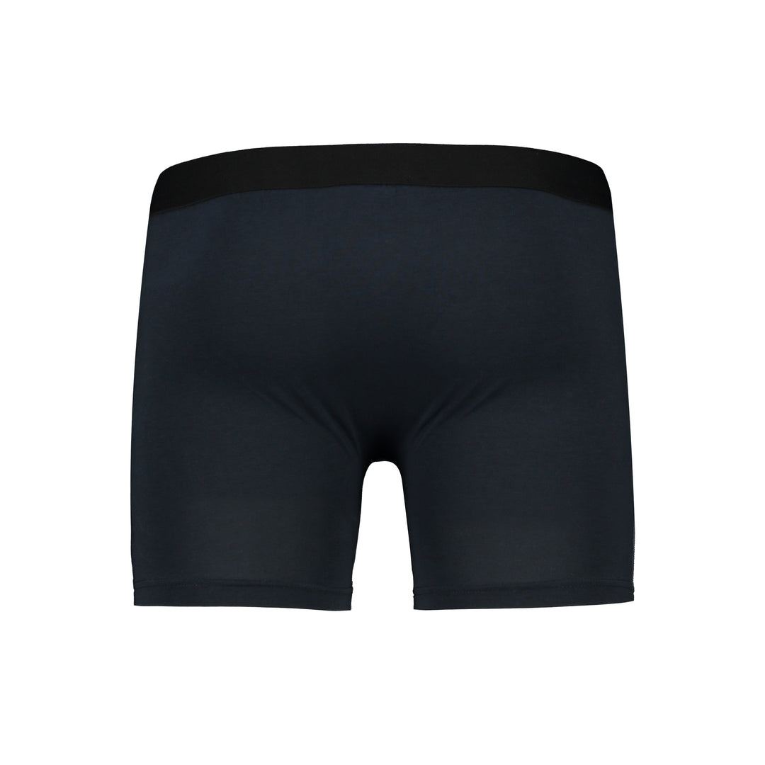 Genderneutrale boxershorts met zakken - marineblauw