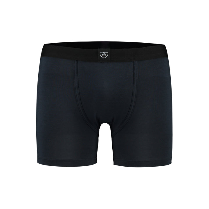 Genderneutrale boxershorts met zakken - marineblauw