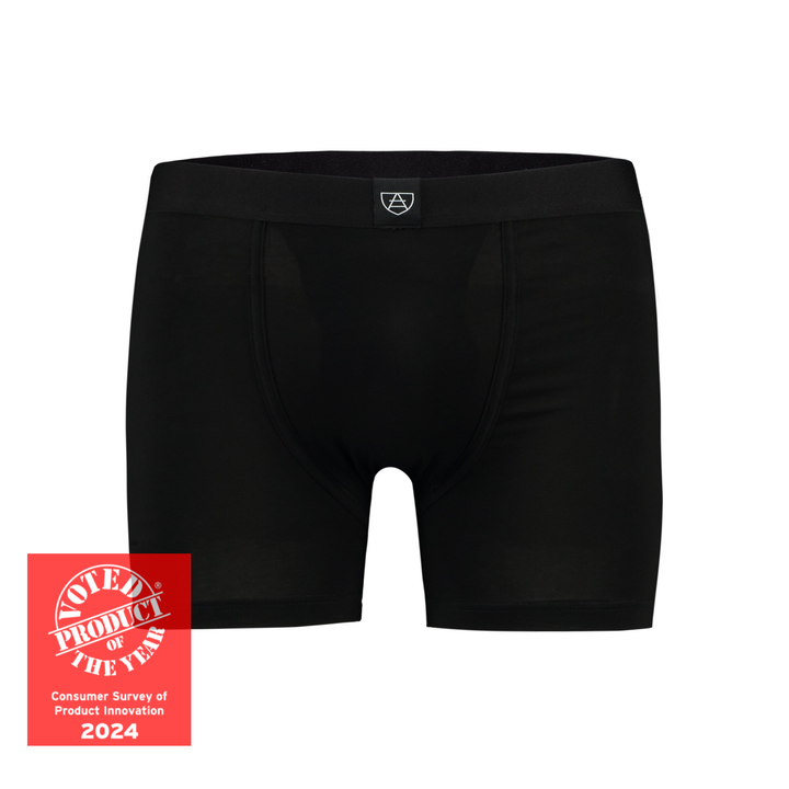 Zwarte All-In-One Packing Boxershorts 