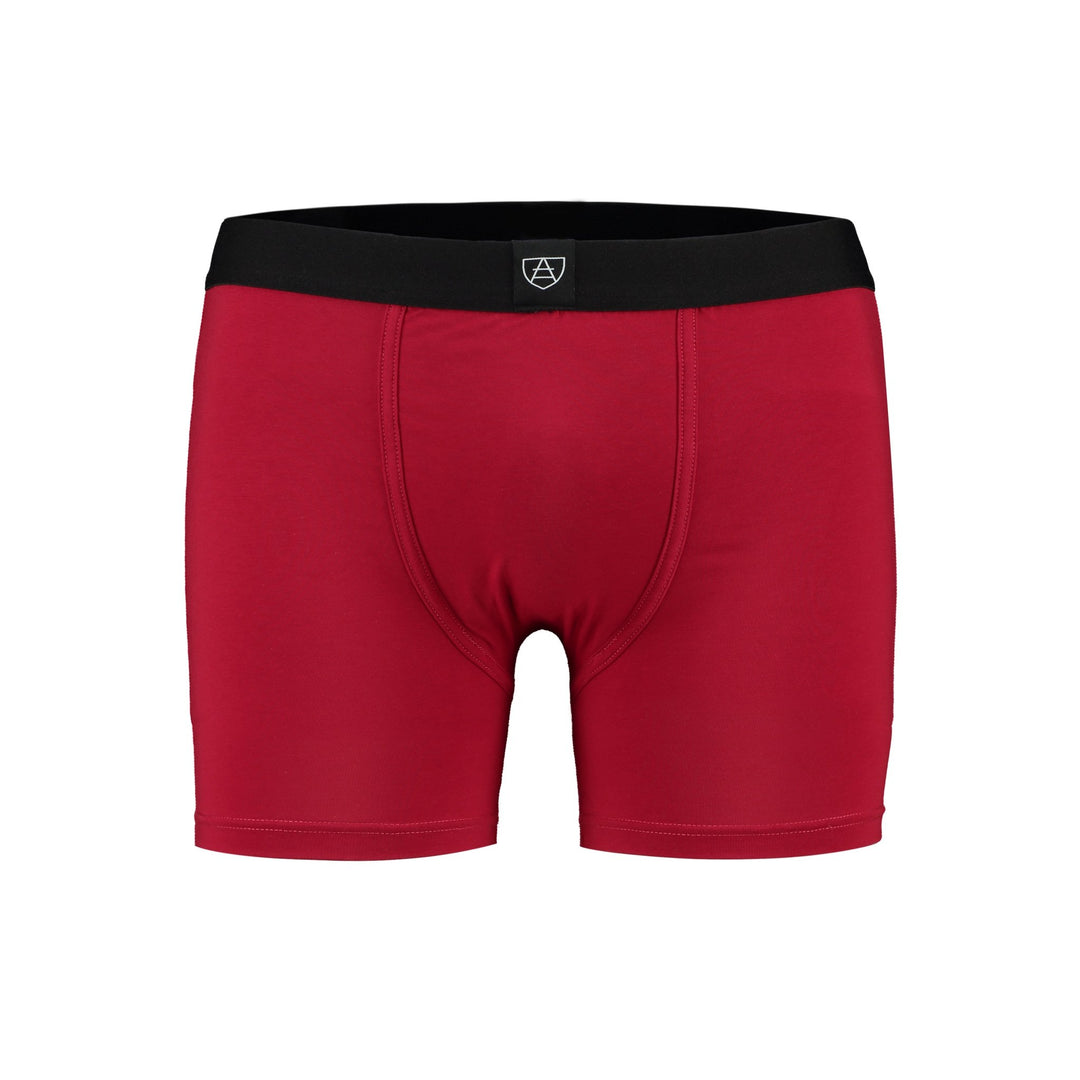 Dark Red All-In-One Packing Boxers - Paxsies