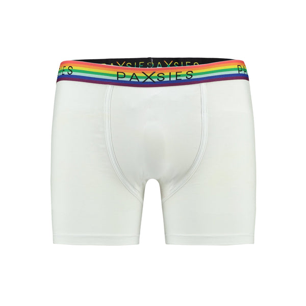 Pride White All-in-One Packing Boxers